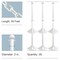 Mr. Chain White Light Duty Stowable Stanchion Kit and Chain, 6PK 73501-6 - alternate 1